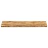 Live Edge Solid Wood Table Top - 120x40 cm | Hipo Market