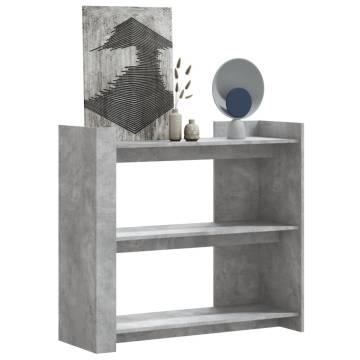 Concrete Grey Console Table - Stylish & Functional | HipoMarket