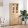  Highboard Sonoma Oak 69.5x34x180 cm Engineered Wood Colour sonoma oak Quantity in Package 1 Model 2 doors 