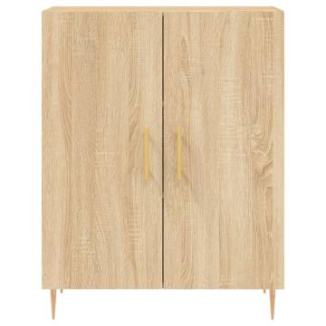 Stylish Highboard Sonoma Oak - 69.5x34x180 cm | Hipomarket