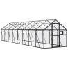 Aviary Anthracite 1.79x8x1.85 m Aluminium - Durable & Secure