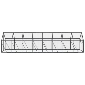 Aviary Anthracite 1.79x8x1.85 m Aluminium - Durable & Secure