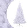  Artificial Half Christmas Tree with Stand White 180 cm PVC Colour white Size 180 x 115 cm Quantity in Package 1 Number of Branch Tips 