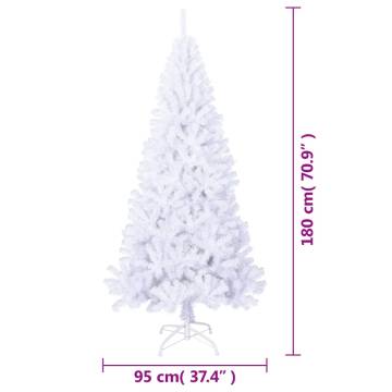 Thick Branches White Artificial Christmas Tree 180 cm - Buy Now