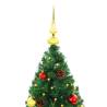 Pre-lit 180 cm Christmas Tree with Baubles - Hipomarket