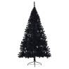 Artificial Half Christmas Tree 240 cm - Black PVC Stand