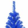 Blue 210 cm Artificial Christmas Tree with Stand - Hipomarket