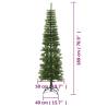 Artificial Slim Christmas Tree 180 cm PE with Stand