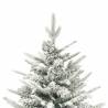 Flocked Snow Green Artificial Christmas Tree 120 cm - Buy Now!