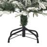 Flocked Snow Green Artificial Christmas Tree 120 cm - Buy Now!