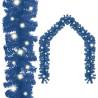  Christmas Garland with LED Lights 10 m Blue Colour blue Size 10 m Quantity in Package 1 Number of LEDs 