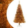  Artificial Christmas Tree with Stand Gold 120 cm PET Colour gold Size 120 x 65 cm Quantity in Package 1 Number of Branch Tips 