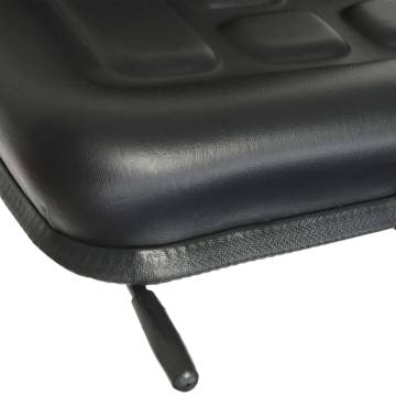 Universal Tractor Seat Black - Comfort & Durability