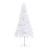 Corner Artificial Christmas Tree White 210 cm - Hipomarket UK