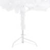 Corner Artificial Christmas Tree White 210 cm - Hipomarket UK