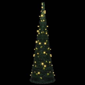 Pre-lit 150 cm Pop-up String Christmas Tree | HipoMarket