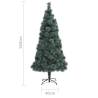 Artificial Christmas Tree 180 cm with Stand - Green PET