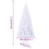 Artificial Christmas Tree 210 cm with Steel Stand - 910 Branches