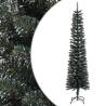  Artificial Slim Christmas Tree with Stand Green 240 cm PVC Size 240 cm Quantity in Package 1 Model without led Number of Branch Tips 