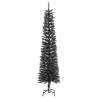 240 cm Slim Artificial Christmas Tree with Snow - HipoMarket