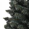 240 cm Slim Artificial Christmas Tree with Snow - HipoMarket