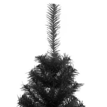 Artificial Christmas Tree Black 120 cm with Stand - HipoMarket