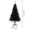 Artificial Christmas Tree Black 120 cm with Stand - HipoMarket