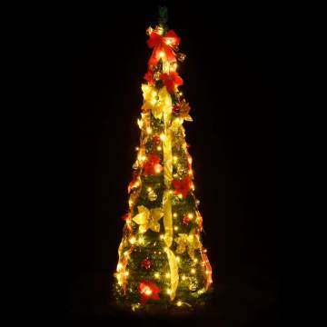 Artificial Christmas Tree Pop-up 120 cm with 50 LEDs