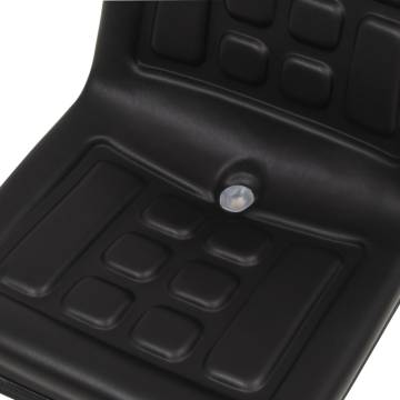 Universal Tractor Seat Black - Comfort & Durability