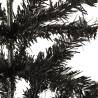 Slim Black Christmas Tree 120 cm - Perfect Holiday Decor