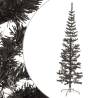  Slim Christmas Tree Black 210 cm Colour black Size 210 x 55 cm Quantity in Package 1 Number of Branch Tips 