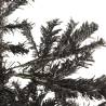 Slim Black Christmas Tree 210 cm - Stylish Holiday Decor