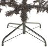 Slim Black Christmas Tree 210 cm - Stylish Holiday Decor