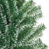 240 cm Flocked Snow Green Artificial Christmas Tree