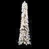 Artificial Pre-lit Christmas Tree 210 cm with 130 LEDs