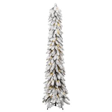 Artificial Pre-lit Christmas Tree 210 cm with 130 LEDs