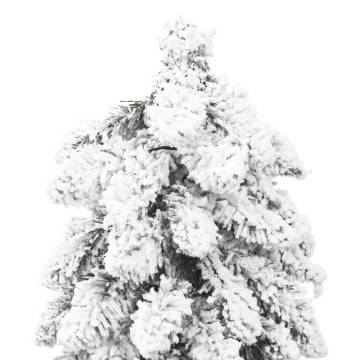 Artificial Pre-lit Christmas Tree 210 cm with 130 LEDs