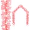  Christmas Garland with LED Lights 5 m Pink Colour pink Size 5 m Quantity in Package 1 Number of LEDs 