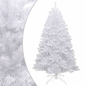 Artificial Hinged Christmas Tree with Flocked Snow - 120 cm