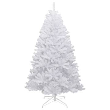 Artificial Hinged Christmas Tree with Flocked Snow - 120 cm