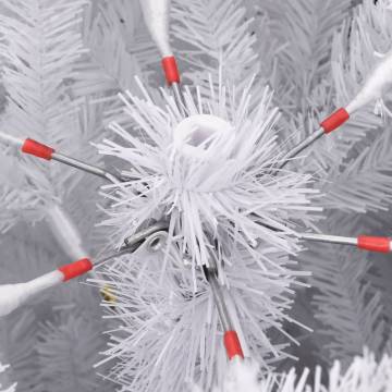 Artificial Hinged Christmas Tree with Flocked Snow - 120 cm