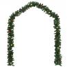 Christmas Garlands with Baubles 270 cm - 4 pcs Green PVC