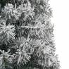 Slim Christmas Tree with Flocked Snow - 270 cm PVC | HipoMarket