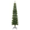 240 cm Artificial Slim Christmas Tree with Stand - HipoMarket