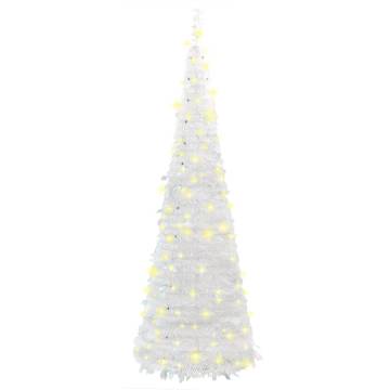 Artificial Christmas Tree 210 cm with 200 LEDs - White