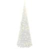 Artificial Christmas Tree 210 cm with 200 LEDs - White