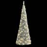 Flocked Snow Artificial Christmas Tree 150cm with 100 LEDs