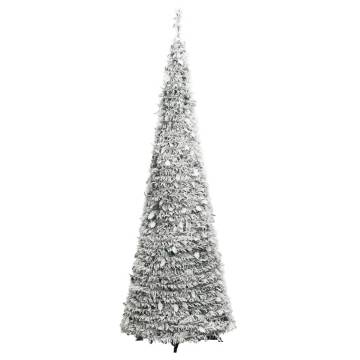 Flocked Snow Artificial Christmas Tree 150cm with 100 LEDs