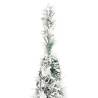 Flocked Snow Artificial Christmas Tree 150cm with 100 LEDs