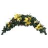  Christmas Arch with LED Lights Green 90 cm PVC Colour green & gold Quantity in Package 1 Number of LEDs 